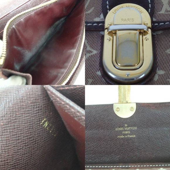 Authentic LOUIS VUITTON M63008 Ideal Portefeiulle Sarah purse canvas - Picture 9 of 9